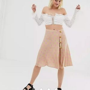 Resume ono spot print skirt sz 6